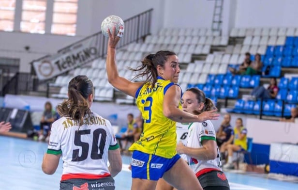 Caterina Benedetti, con el Uneatlántico Pereda.