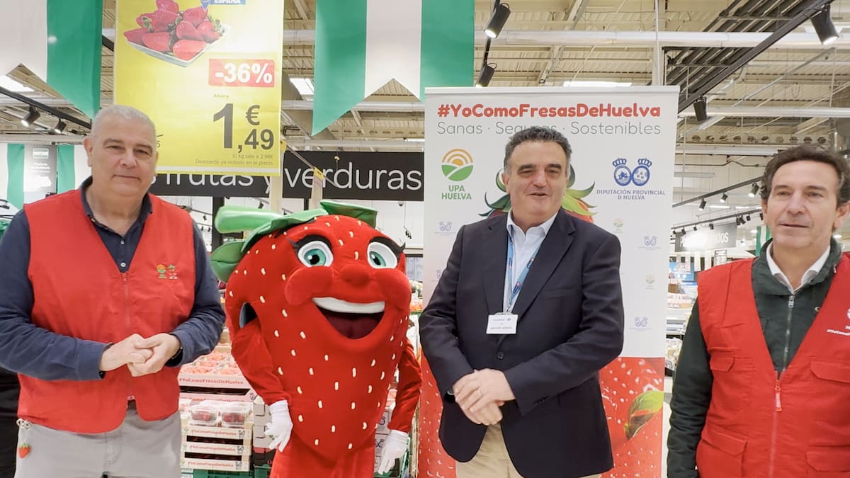 "Es una forma de promocionar la fresa" Manuel Piedra, UPA