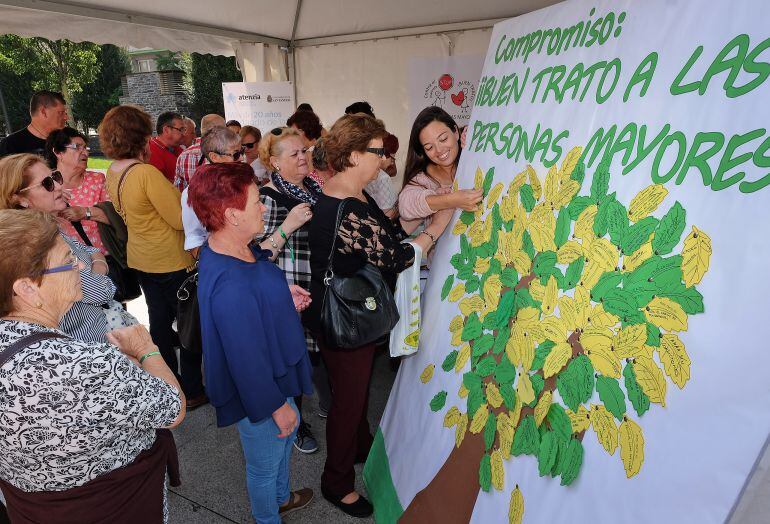 Una de las actividades organizadas con motivo del Día del Mayor.