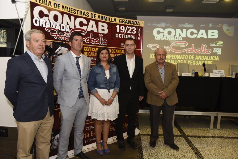 Presentación de la Feria del Caballo de Armilla(Granada)