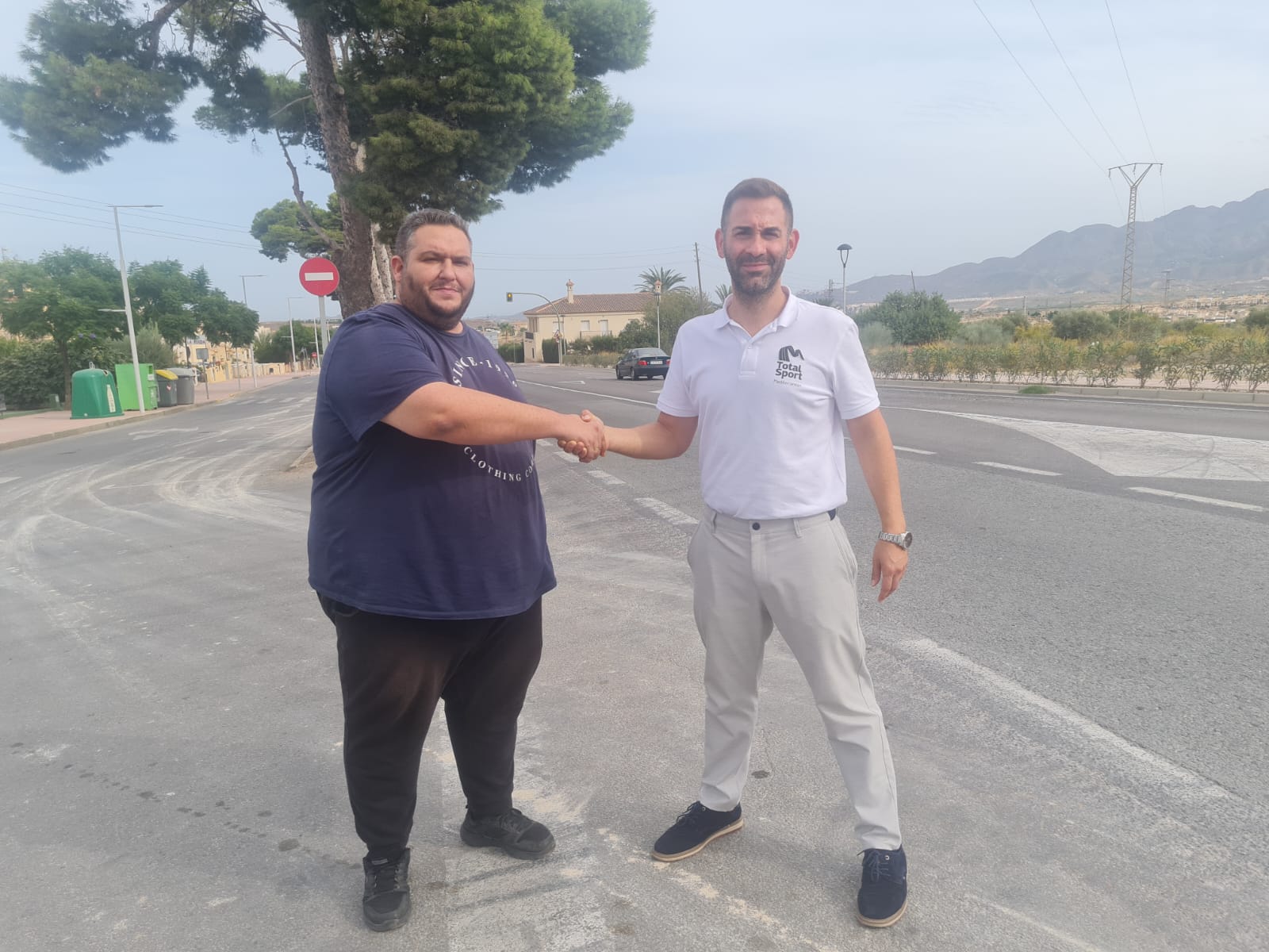 Juan Fernández y Sergio Domínguez en Los Gallardos.