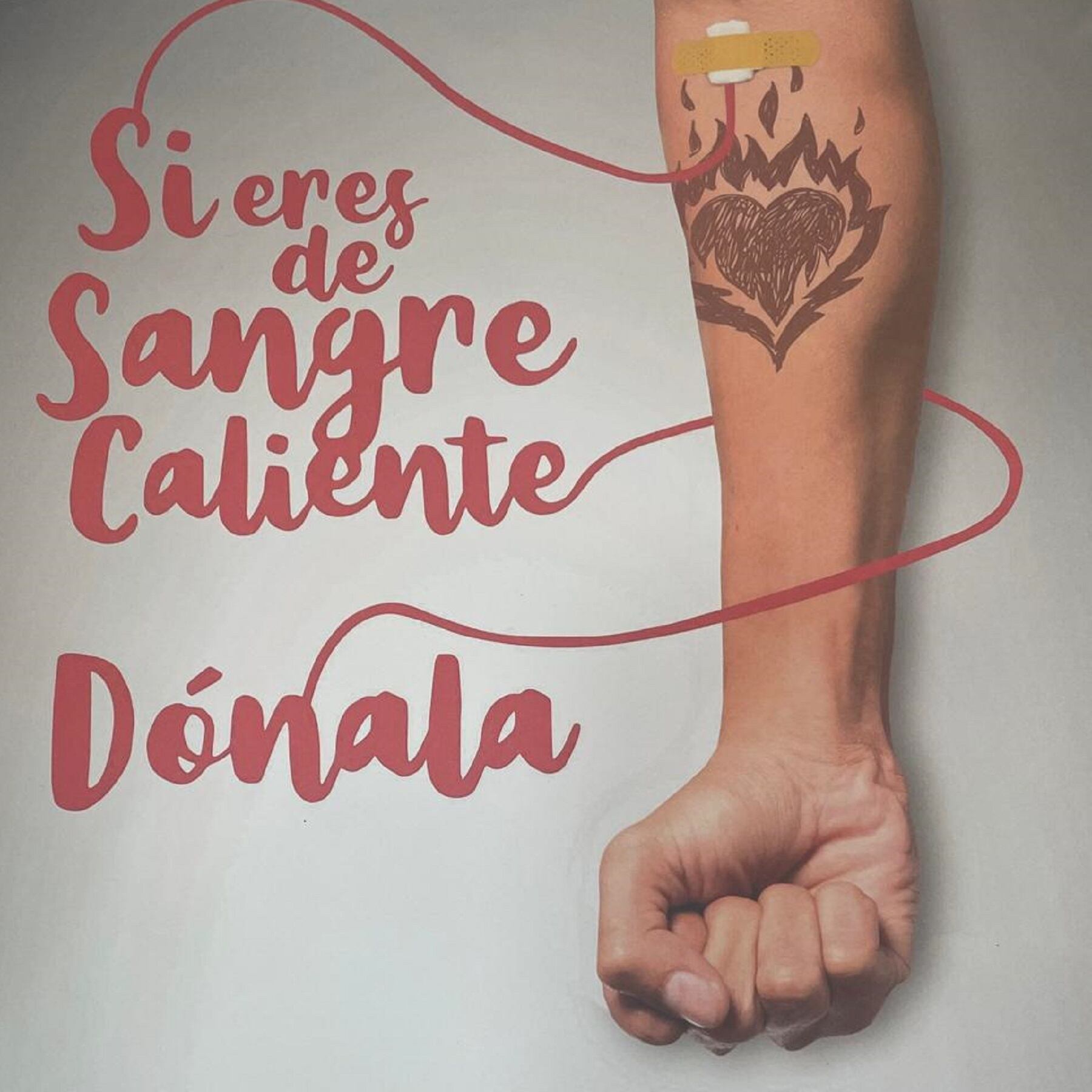 Cartel de la campaña de donación de sangre en Radio Sevilla del próximo lunes 15 de julio.