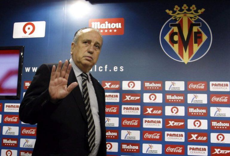 El presidente del Villarreal C.F., Fernando Roig. 