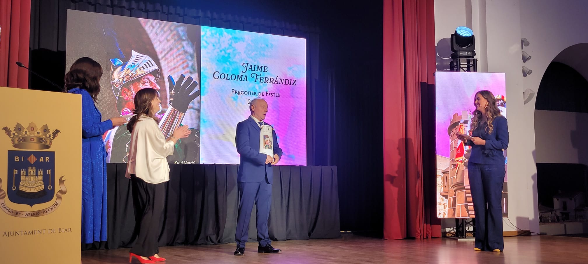 Pregonero 2026, Jaime Coloma