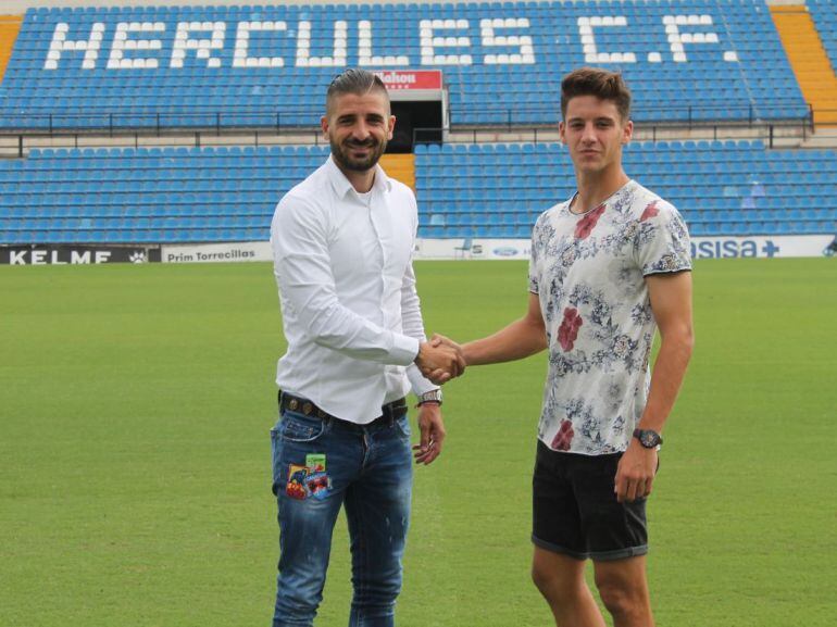 Portillo y Pedro Torres, en el Rico Pérez