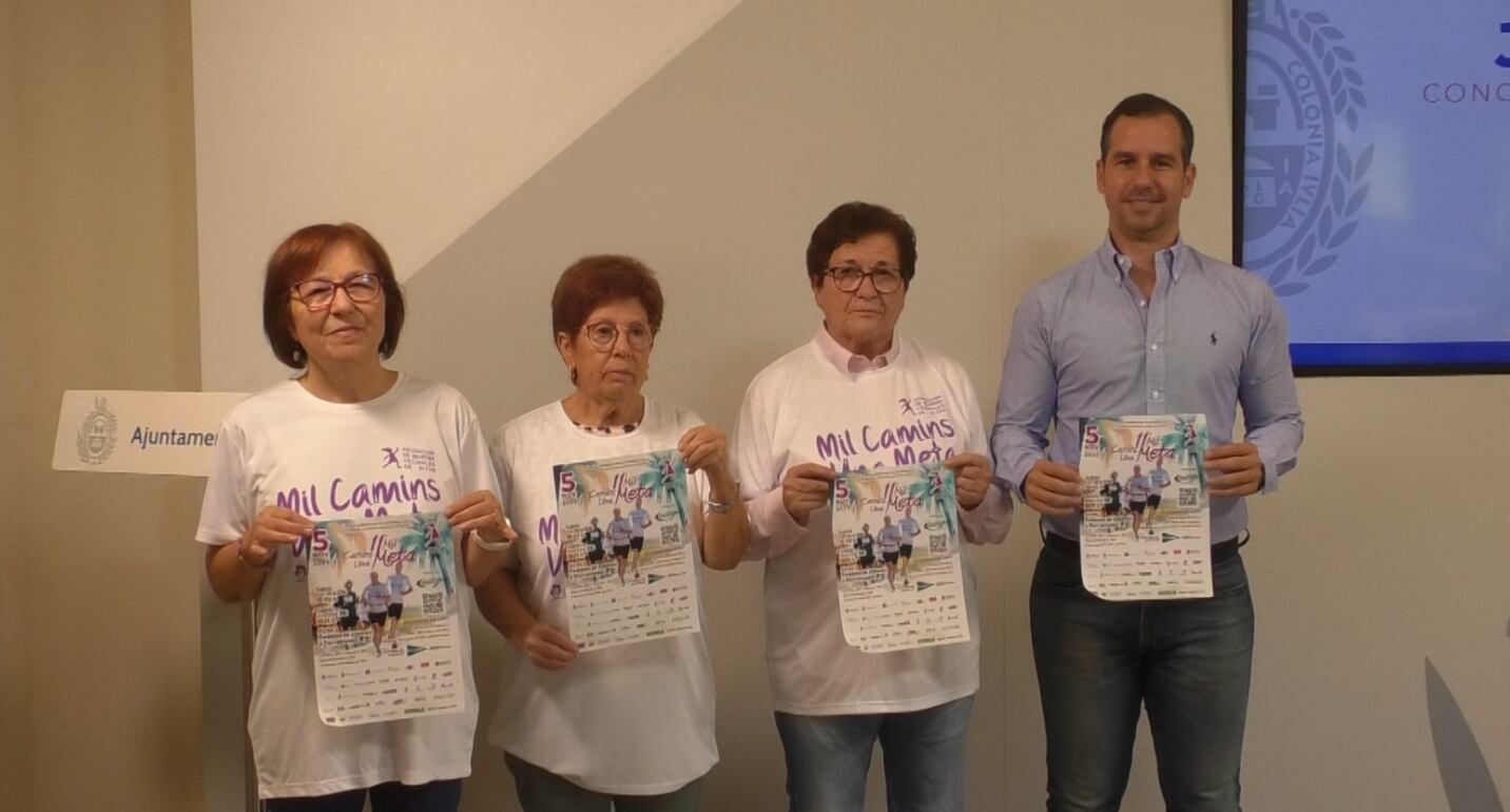 Un momento de la presentación de la prueba en el Ayuntamiento de Elche