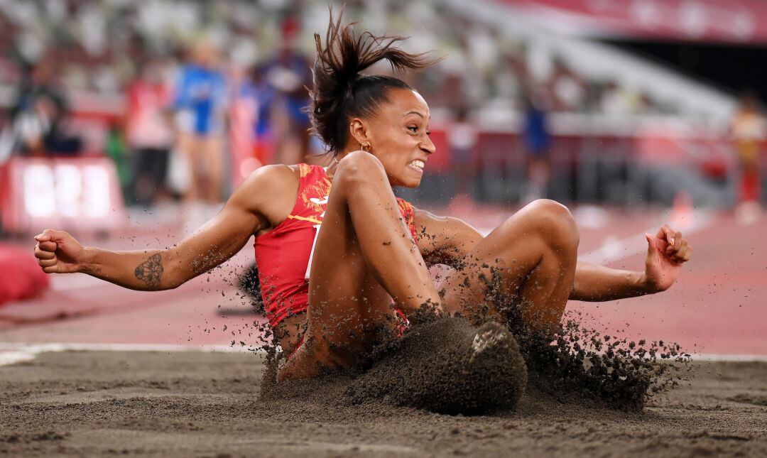 La atleta española Ana Peleteiro.