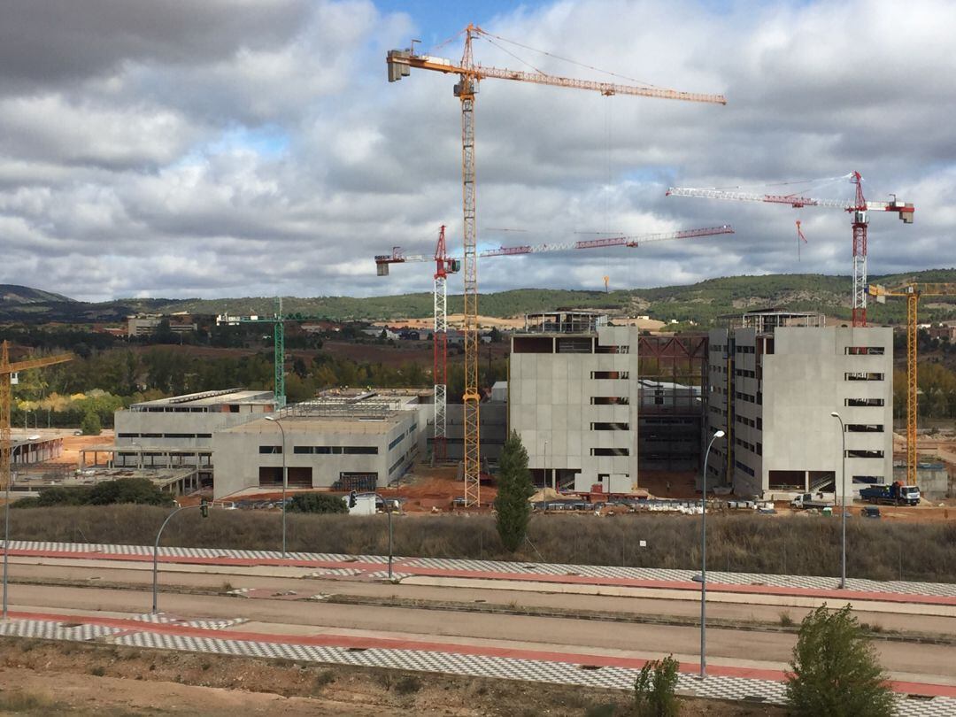 Obras del hospital de Cuenca