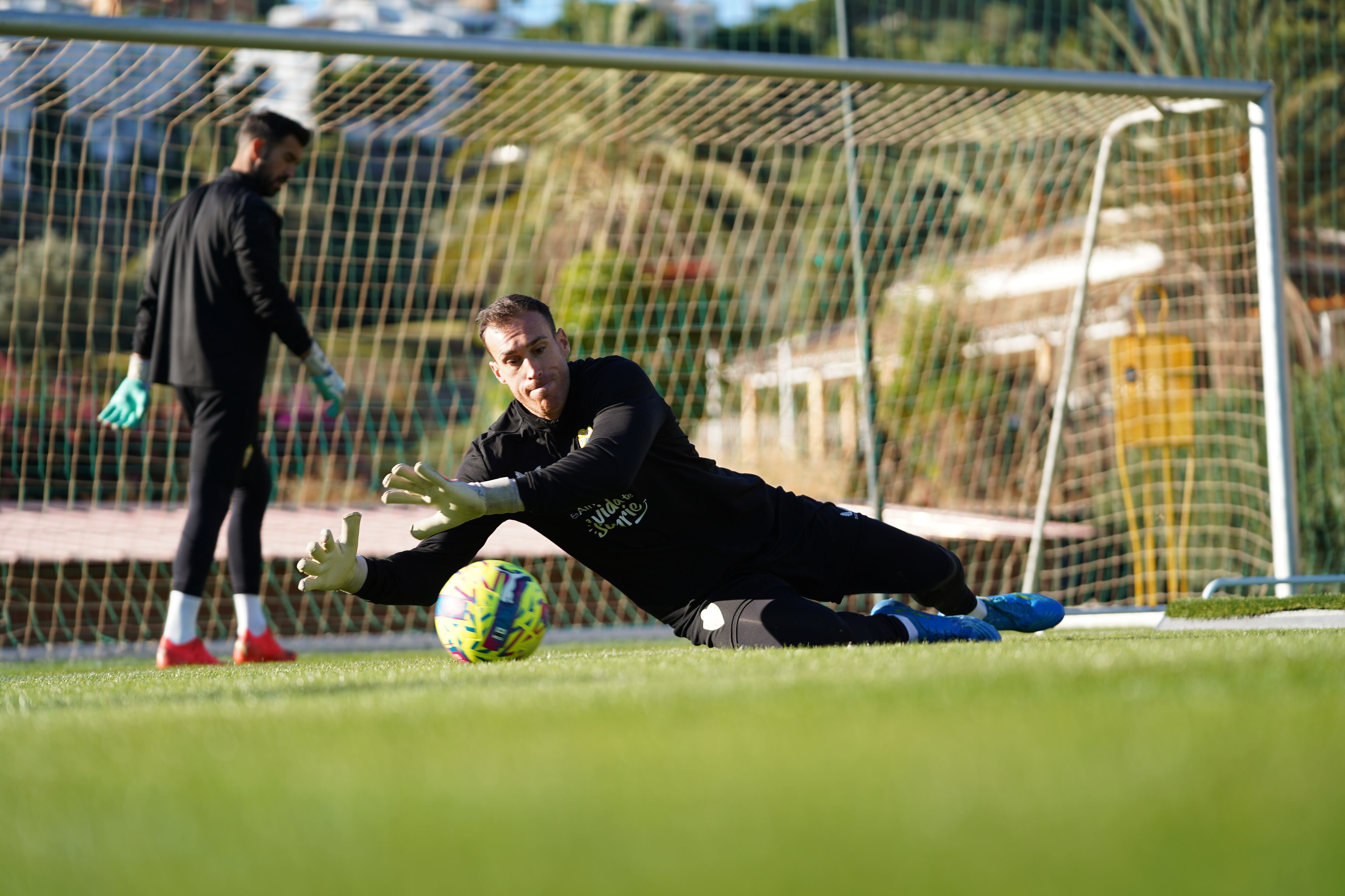 Fernando en la concentración de Marbella.