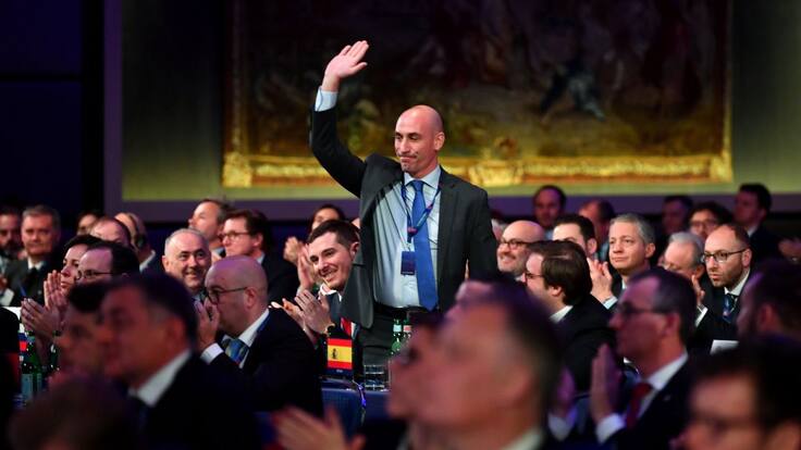 Rubiales: "No he recibido la felicitación de Tebas"