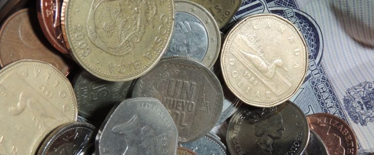 Monedas de diferentes países