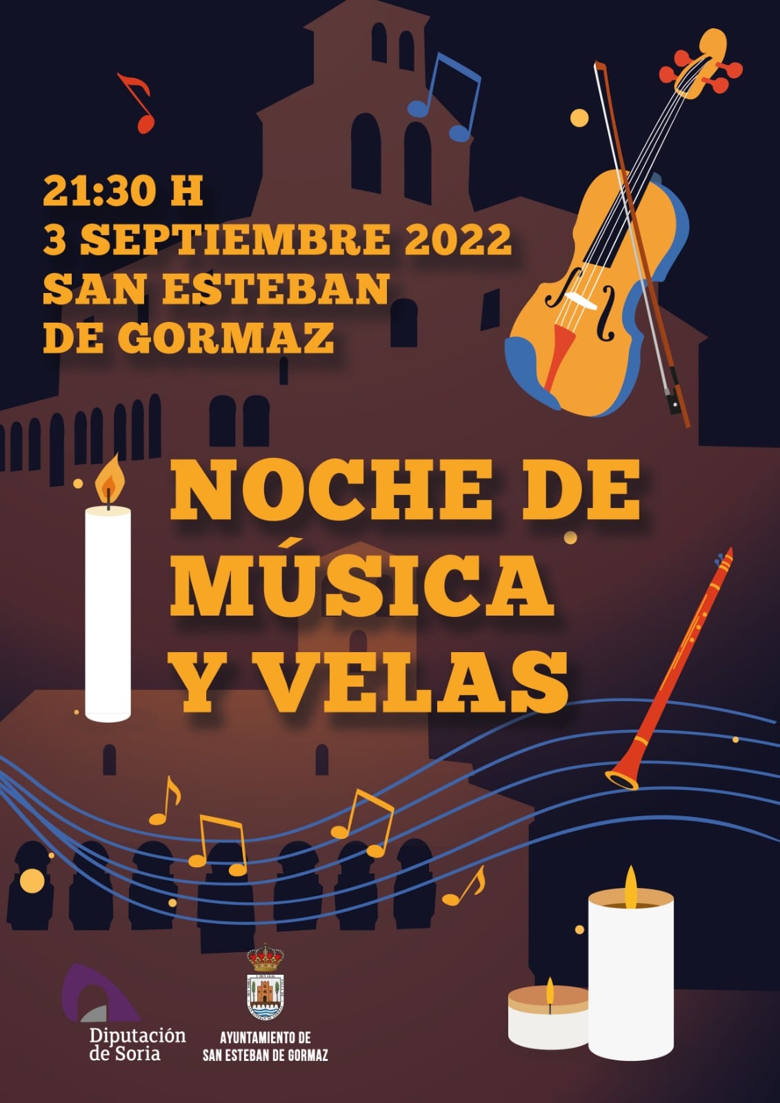 Concierto en las Fiestas San Esteban Gormaz.