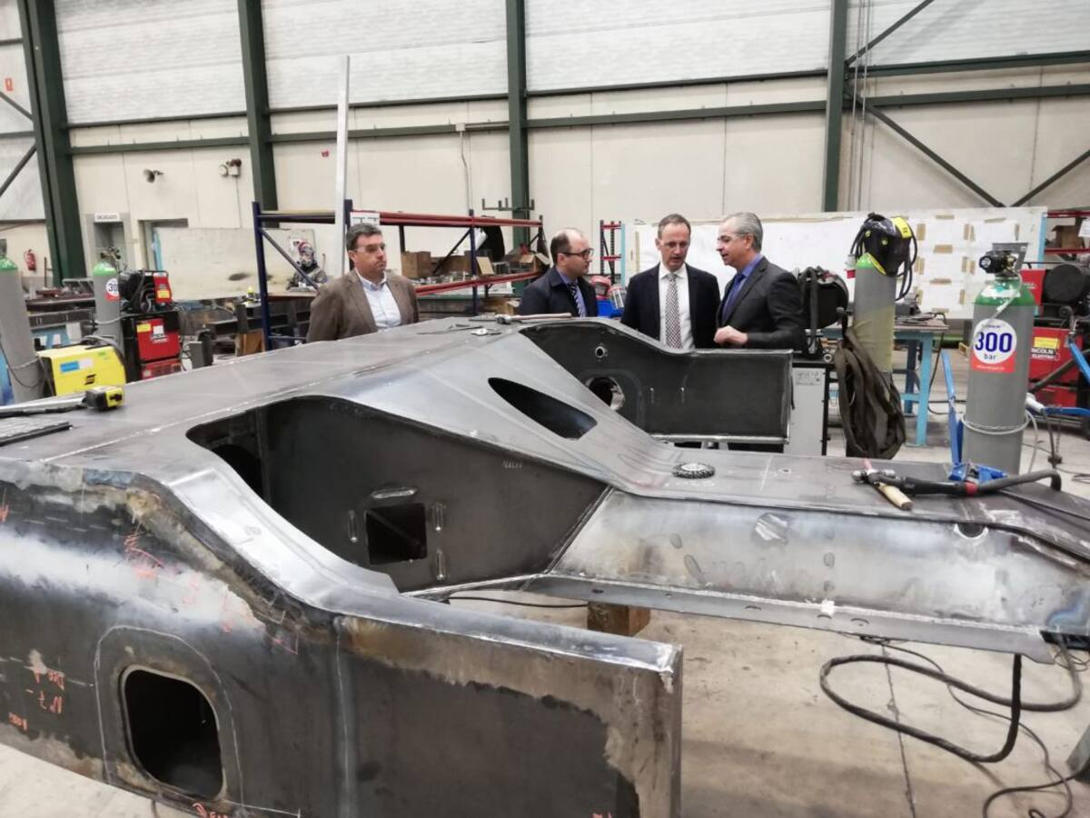 Una empresa de Cartagena será la primera de la Región en construir cajas de vagones de tren