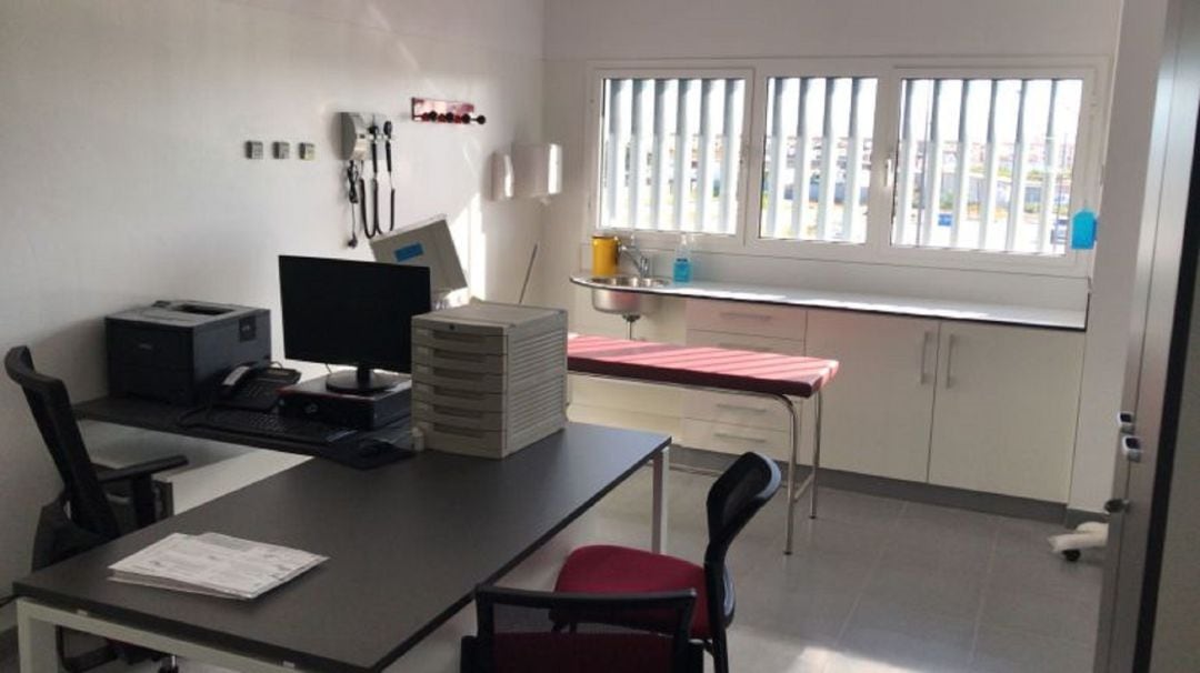 Una de las estancias del Hospital de La Línea