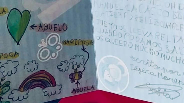 Reportaje: La carta de Sofía llegó a sus abuelos