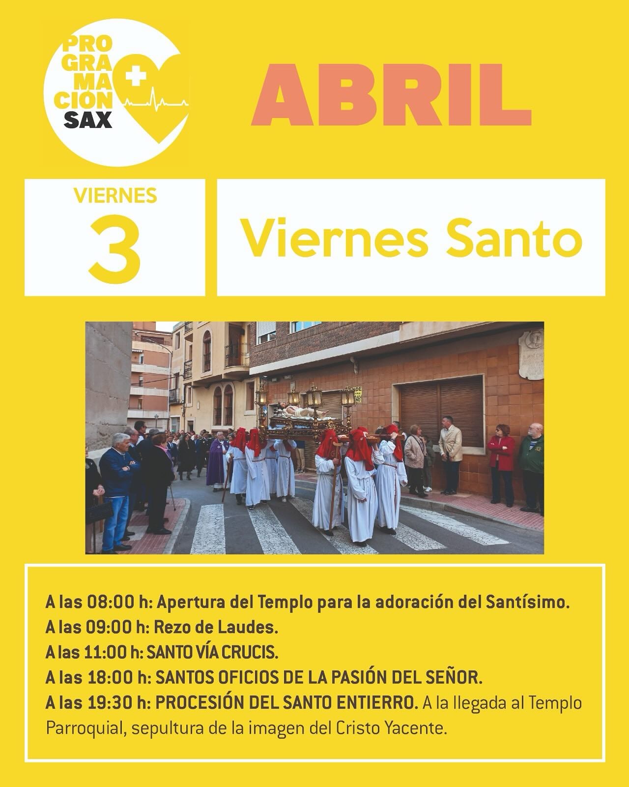 Actos de la Semana Santa