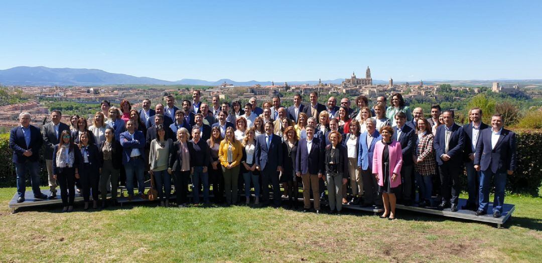 Presentación de los candidatos del PP en Castilla y León