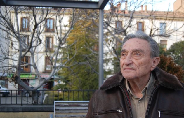 Luis Cañas en 2012, con 84 años.