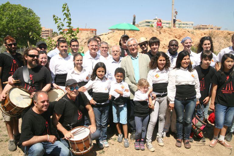 Actos de conmemoración del cuarto aniversario de la creación de los huertos urbanos de Benimaclet