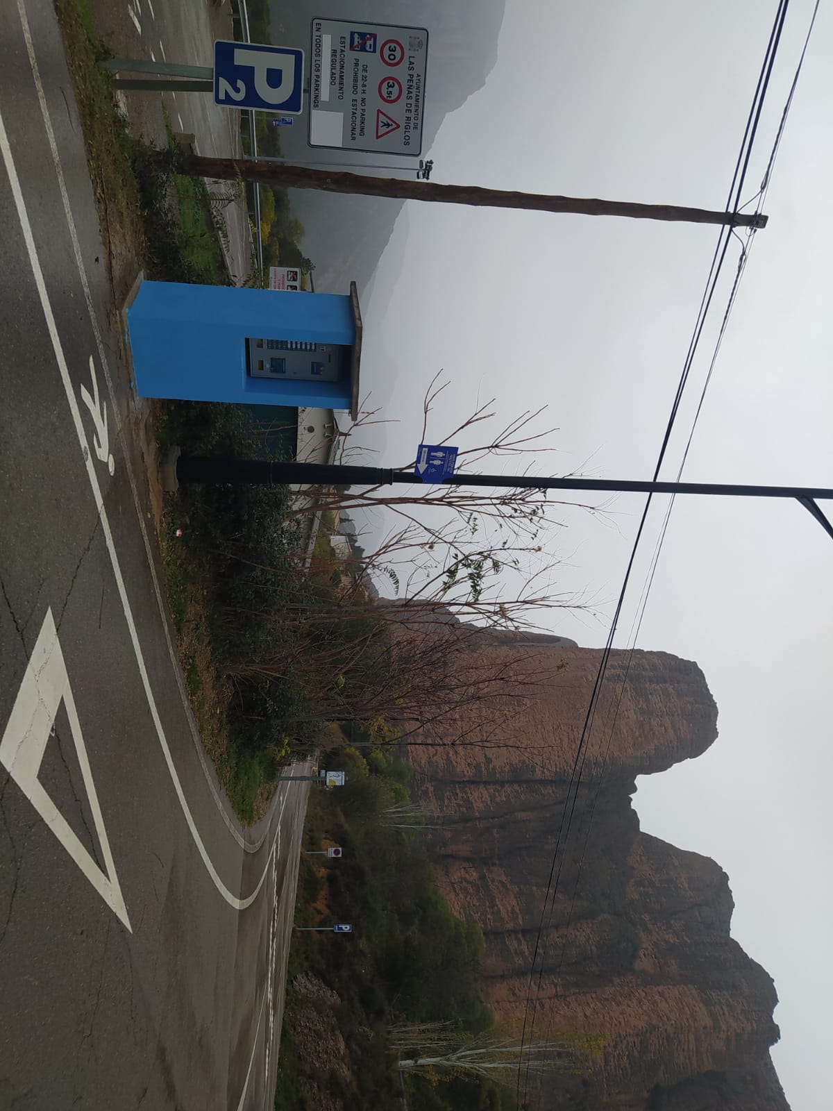 Instalación de zonas de aparcamiento de pago.