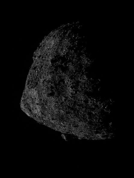 La NASA muestra imágenes del asteroide.