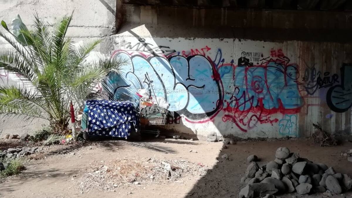 Más de 600 personas viven en chabolas o barrancos en Tenerife