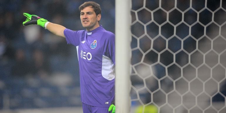 El portero del Oporto Iker Casillas.