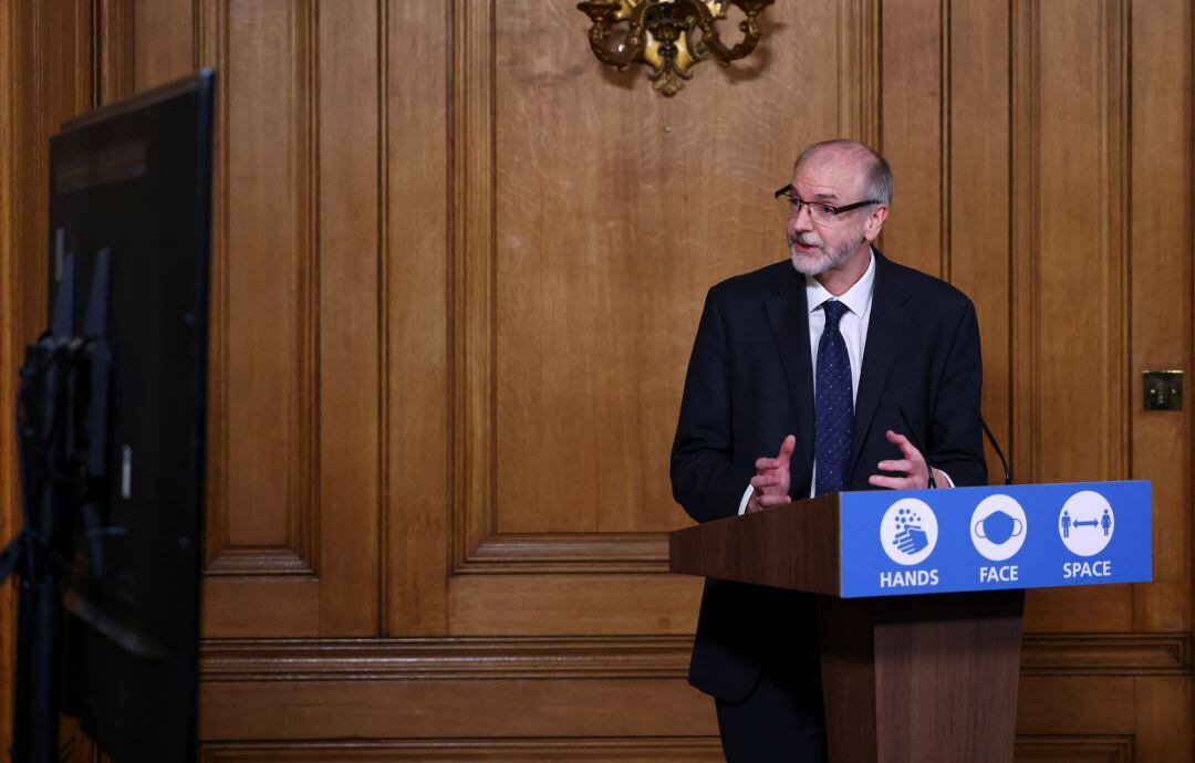 Andrew Pollard, director del Centro de Vacunas de Oxford