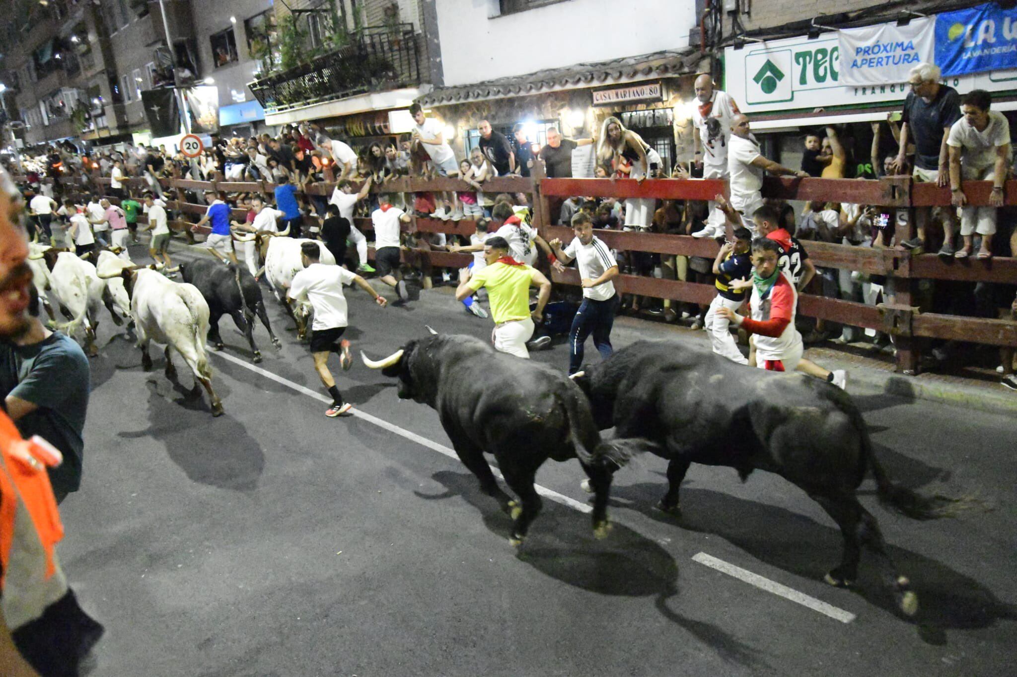 Encierro de los faroles de 2024 en San Sebastián de los Reyes