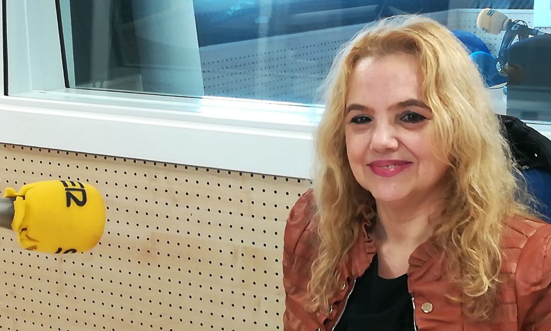 Pilar Astray durante la entrevista en Hoy por Hoy Provincia de Ciudad Real 