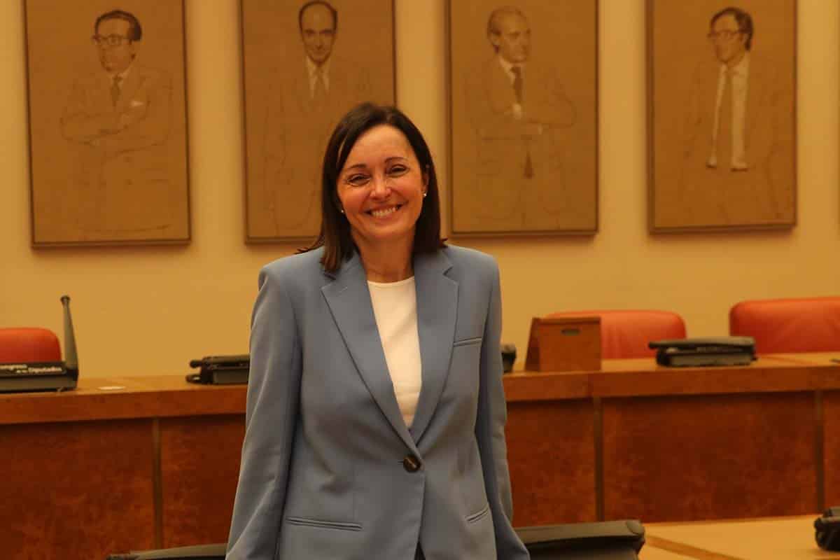 María del Mar Vázquez en una imagen de archivo en el Congreso de la Diputados de Málaga