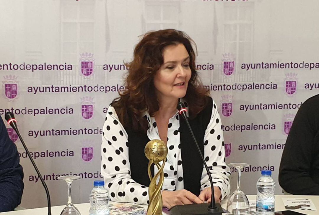 Sonia Lalanda, portavoz de Vox en el ayuntamiento de Palencia