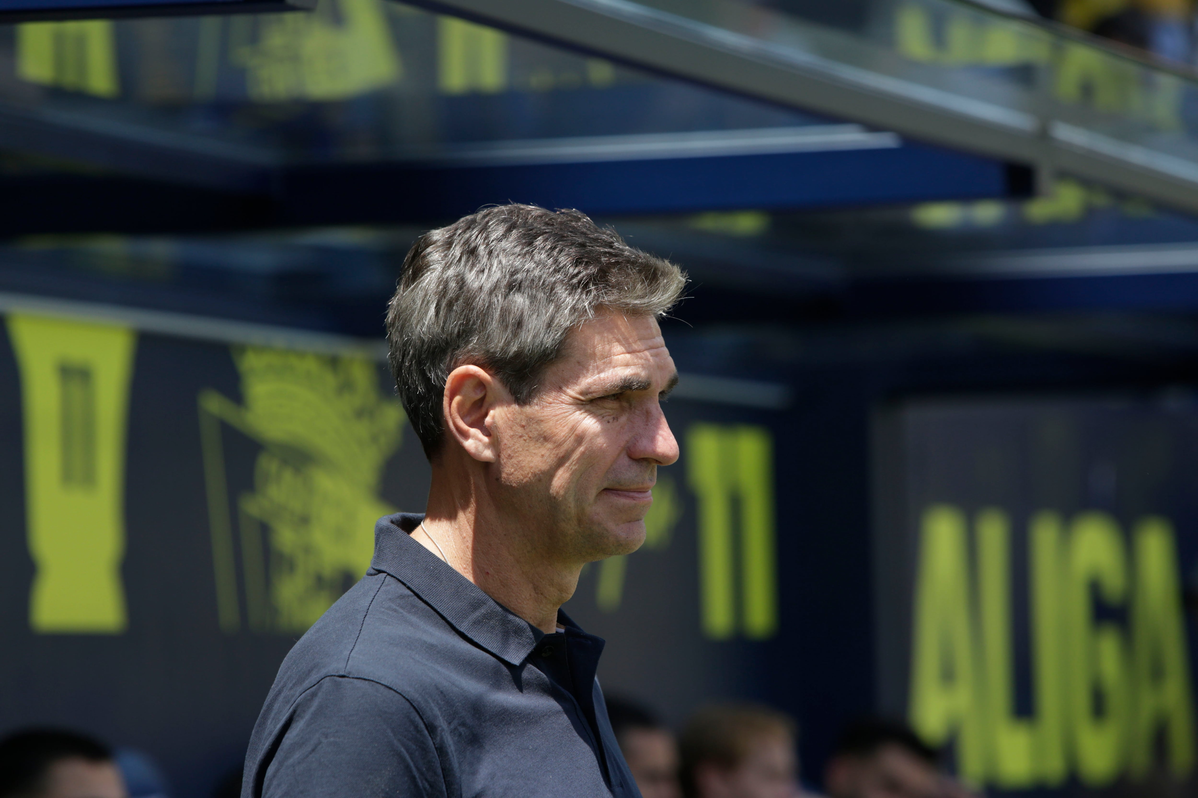 CÁDIZ, 12/05/2024.- El entrenador del Cádiz CF, Mauricio Pellegrino durante el partido de Liga que enfrenta al Cádiz CF y al Getafe CF en el estadio Nuevo Mirandilla. EFE/Román Ríos.