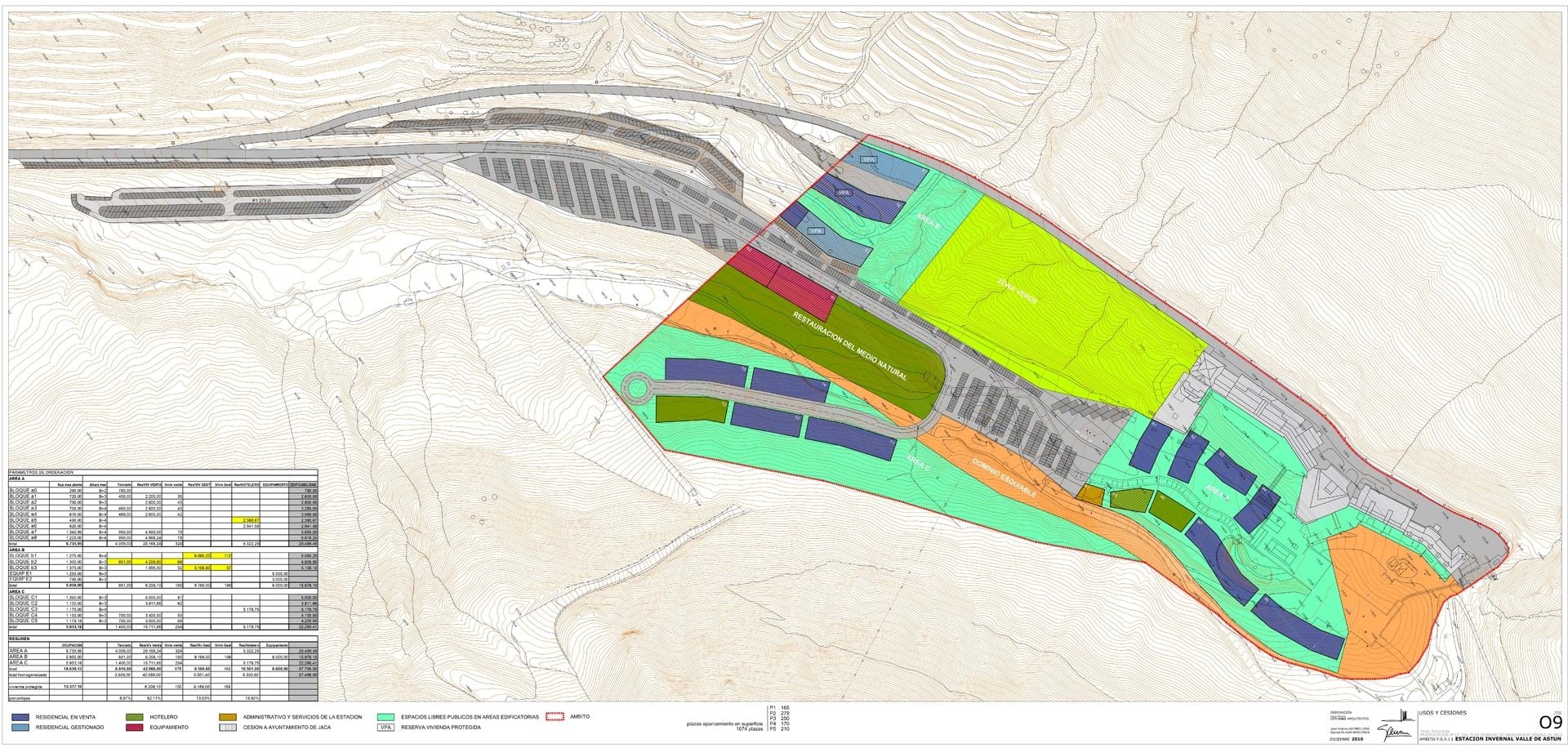 imagen de archivo de uno de los diseños del plan urbanístico