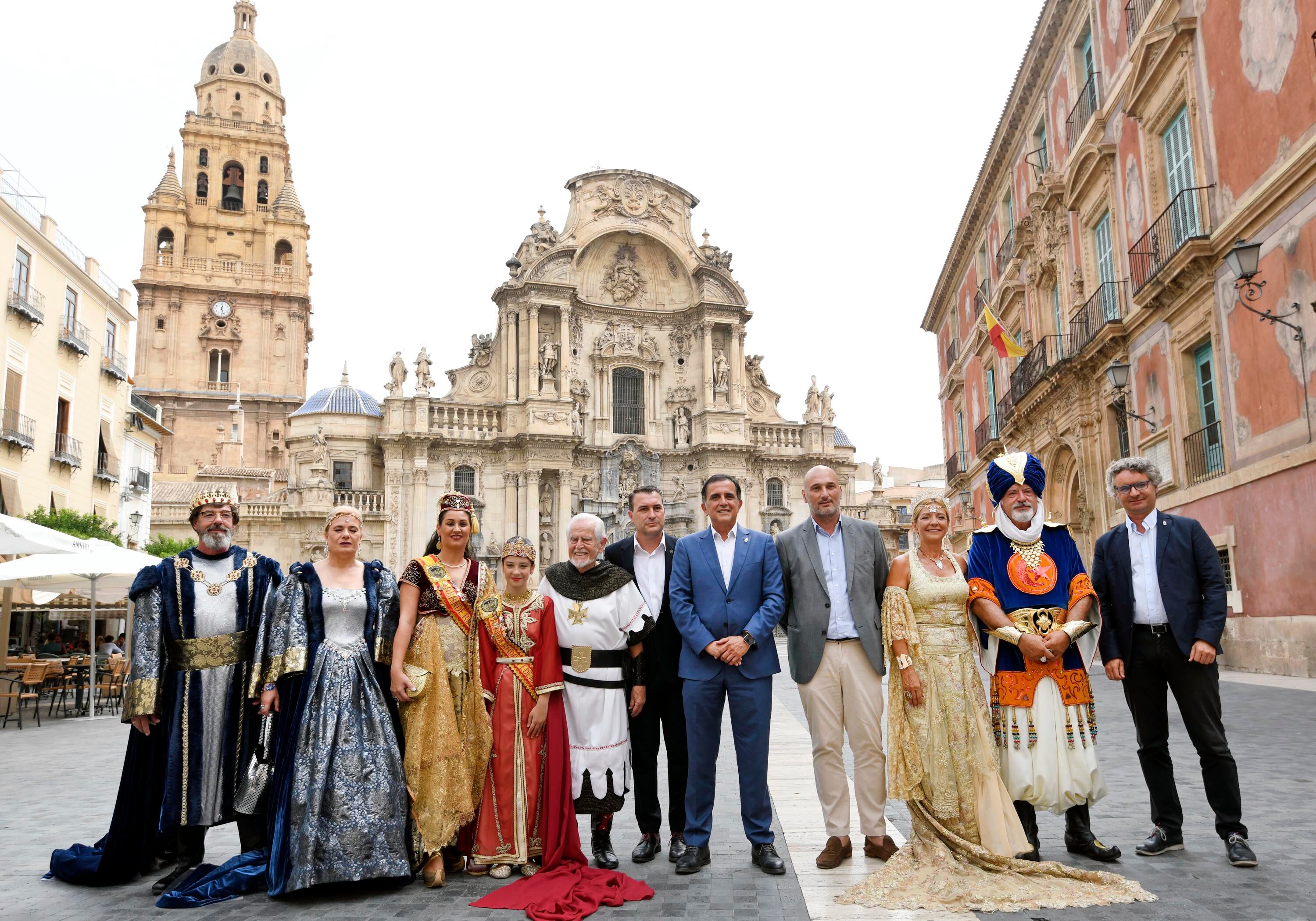 Presentación de los actos de las Fiestas de Moros y Cristianos. Ayuntamiento de Murcia