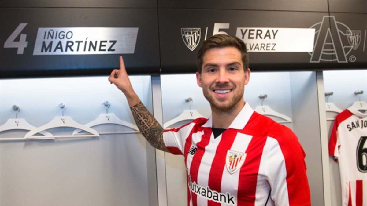 Cinco años del fichaje de Iñigo Martínez por el Athletic: de fichaje récord por el "otro bando" a lesionado y sin renovar