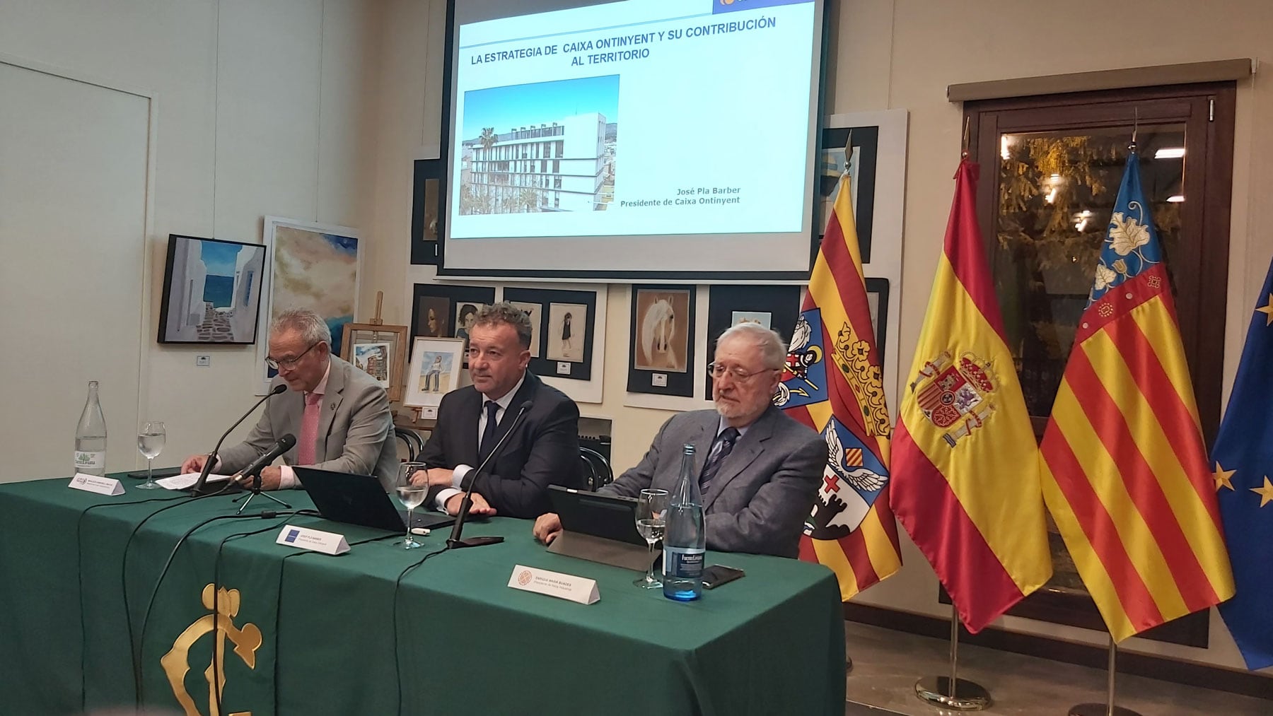 La conferencia ha tenido lugar en la sala Ramón Castañer del Circulo Industrial