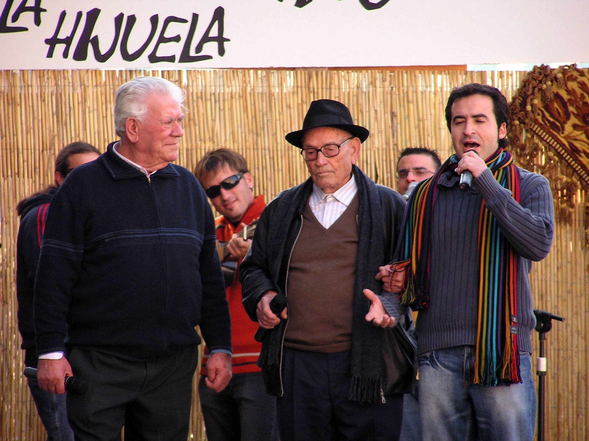 Manuel Cárceles El Patiñero, El Tío Juan Rita y Javier Andreo
