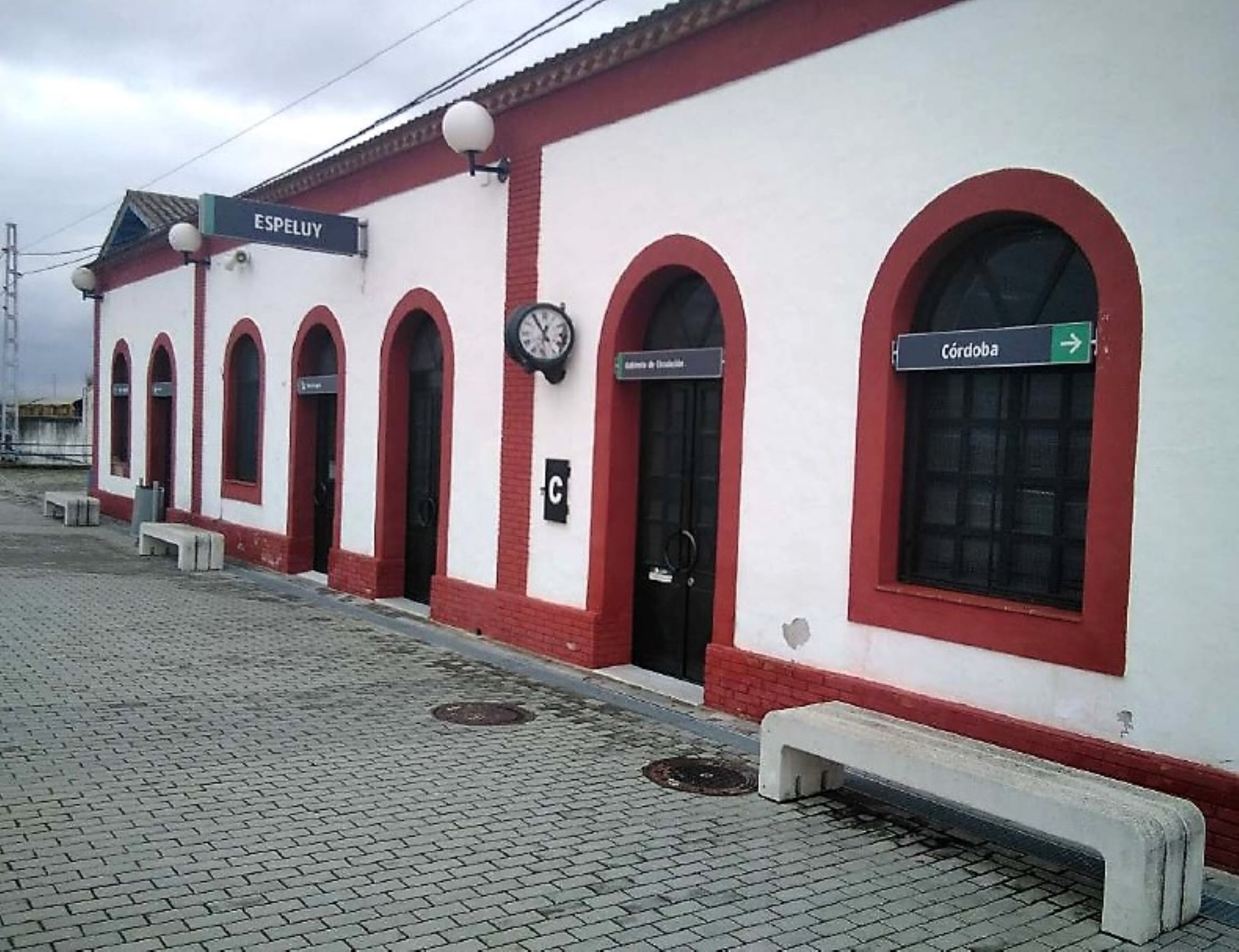 Estación de Espeluy.