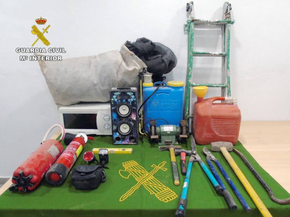 Detenido un vecino de Bullas acusado de robar en cinco viviendas de la localidad