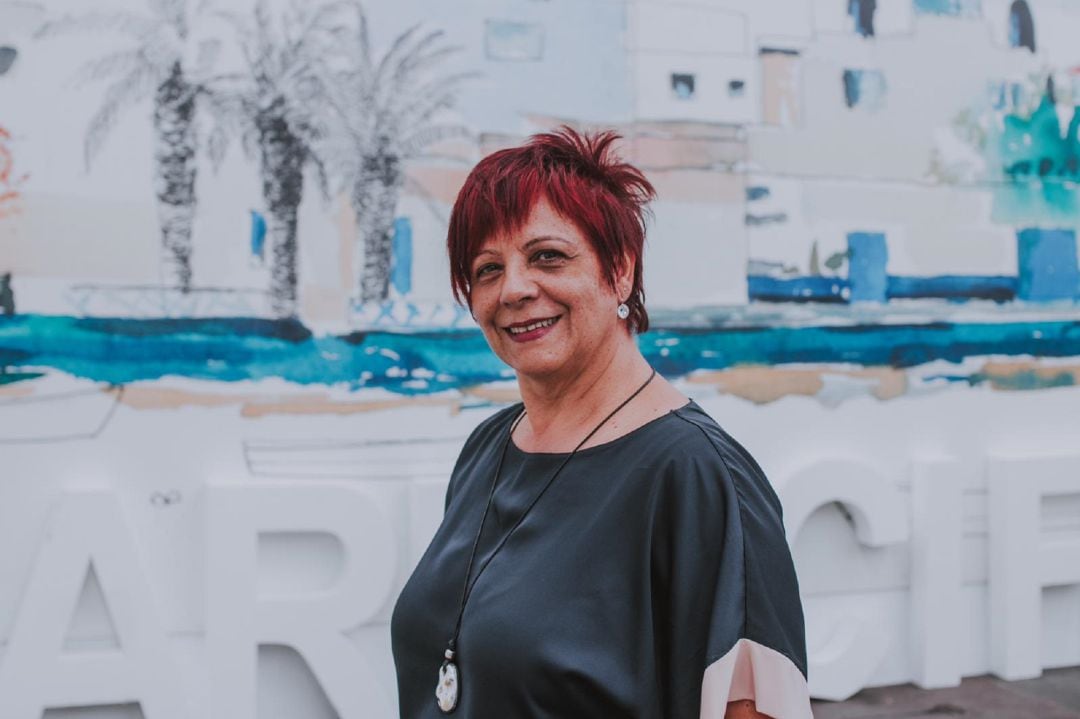 Carmen Rosa Márquez, candidata de CC Lanzarote al Congreso de los Diputados.