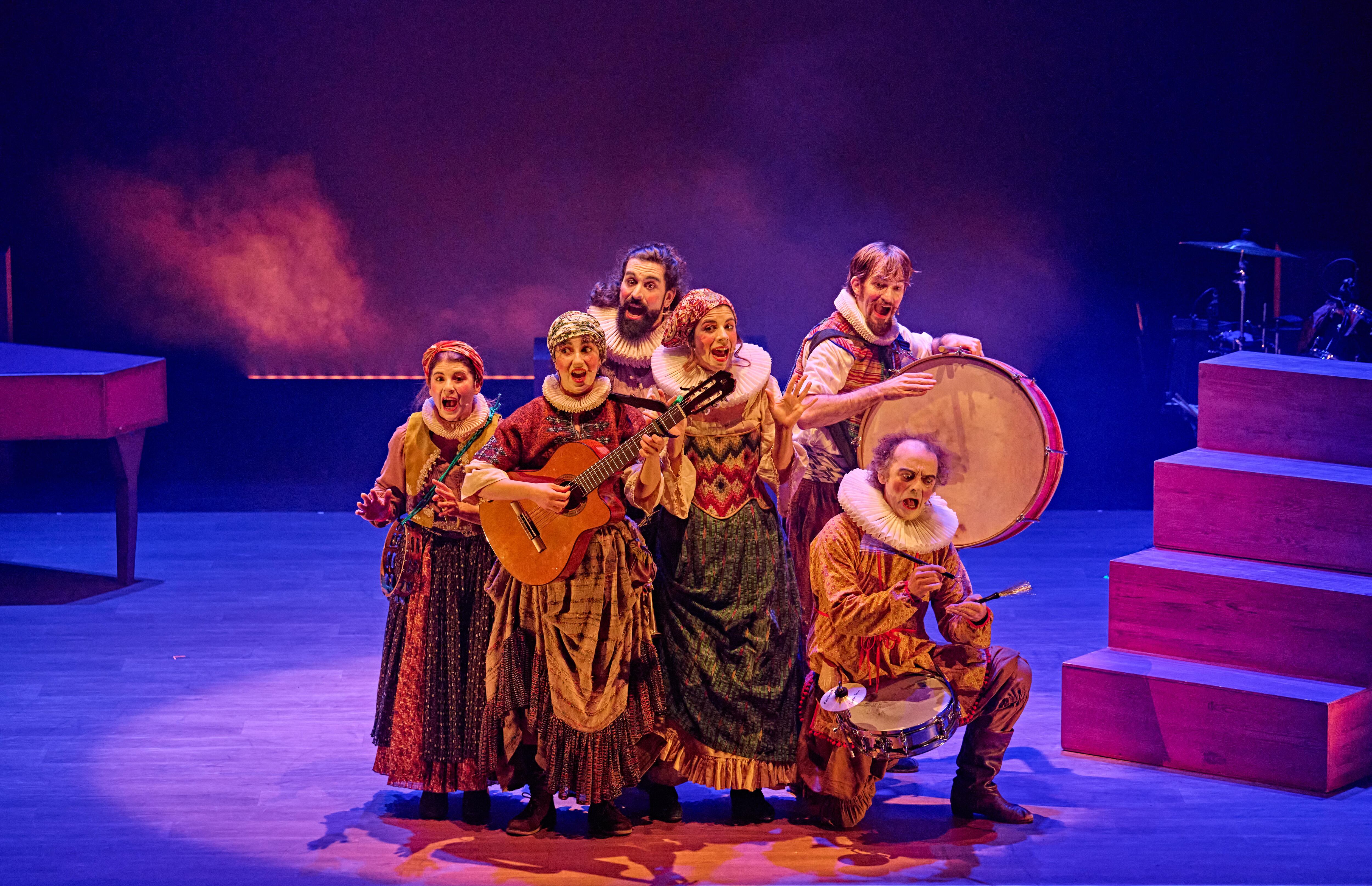 Imágen del espectáculo. Fuente: Ajuntament de Xàtiva