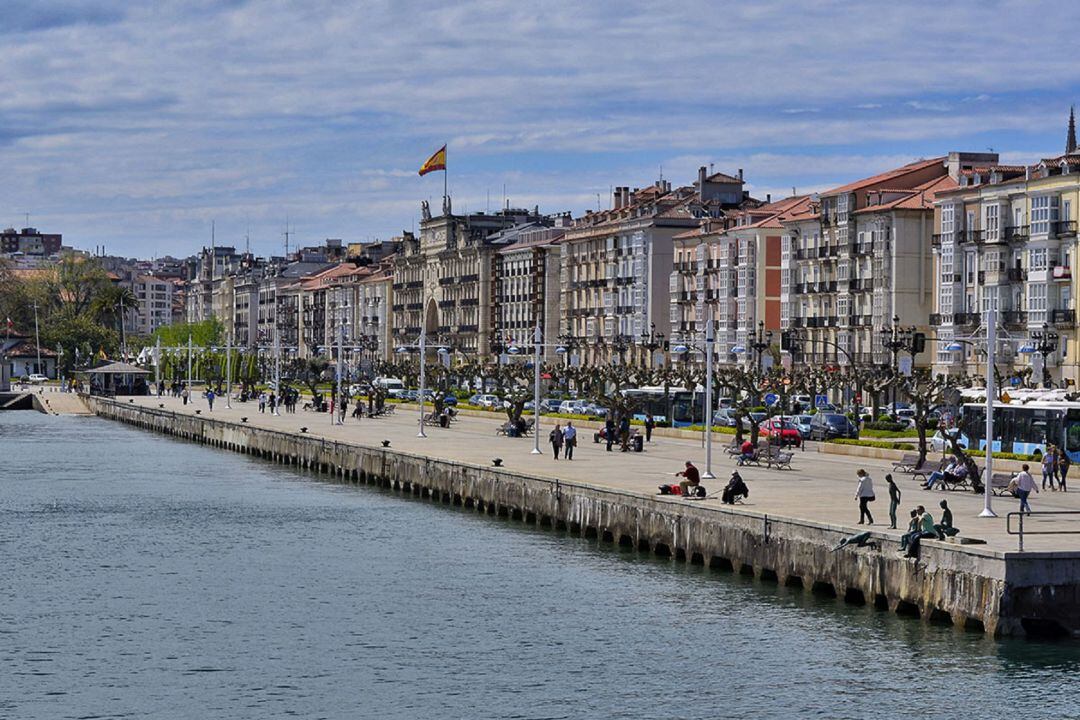 Imagen de archivo del frente marítimo.