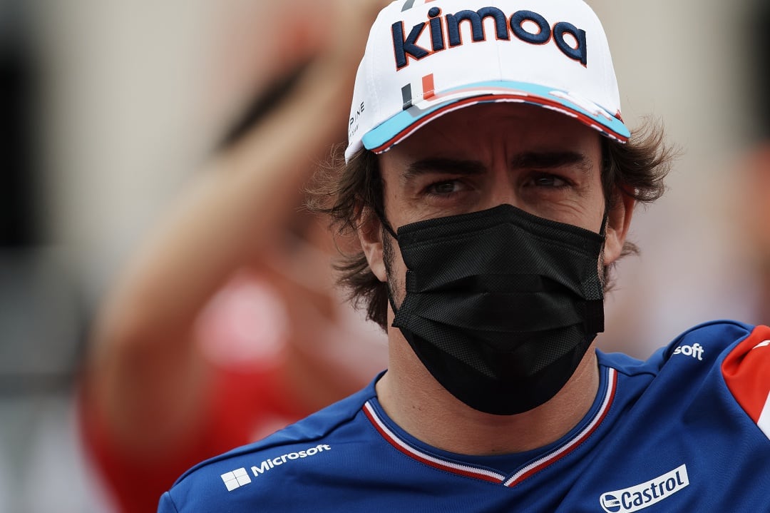 Fernando Alonso en el Gran Premio de Francia de Fórmula 1