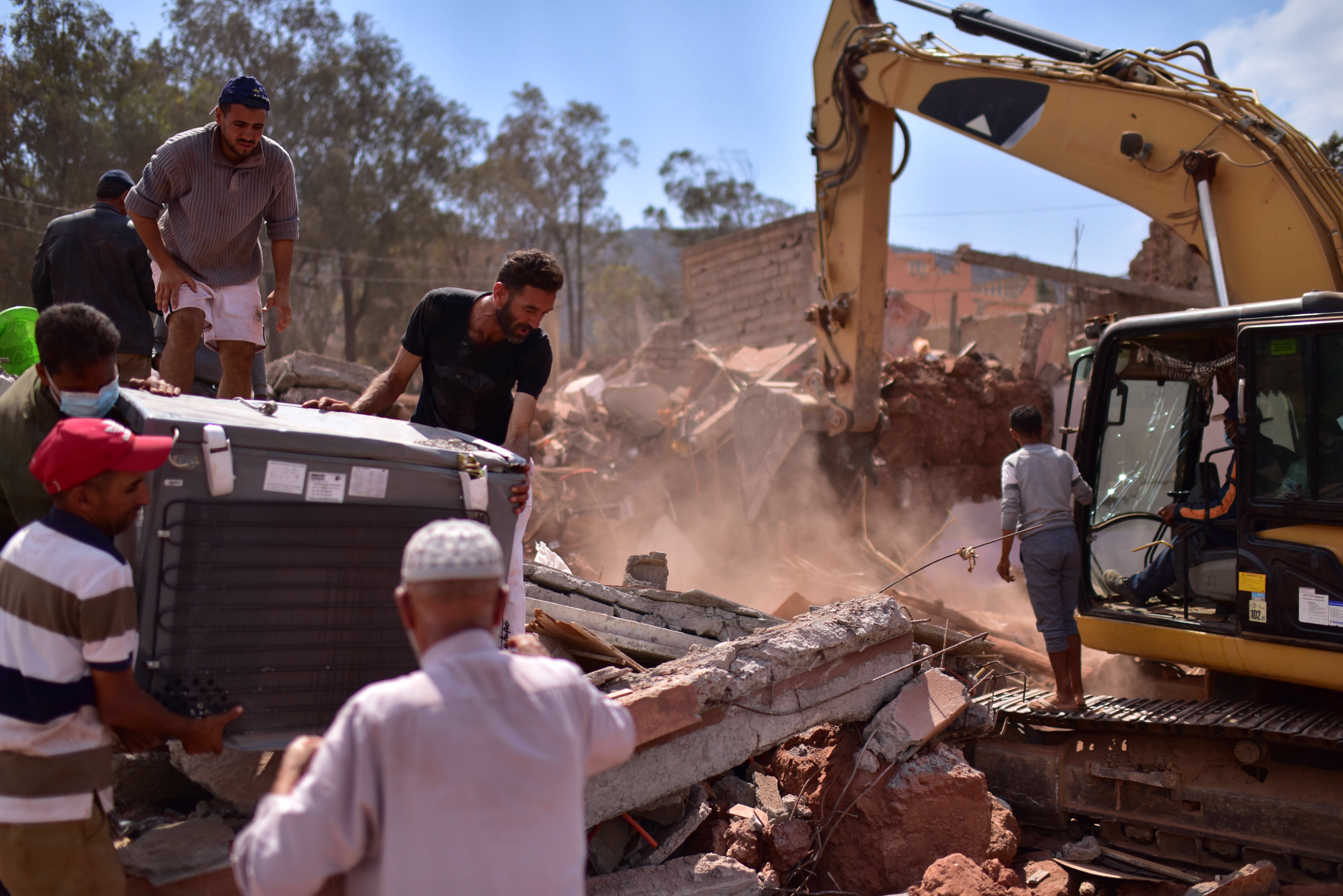 Imágenes del terremoto de Marruecos