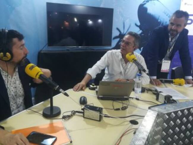 Toni Garrido, Salomón Hachuel y Paco García en el comienzo del programa