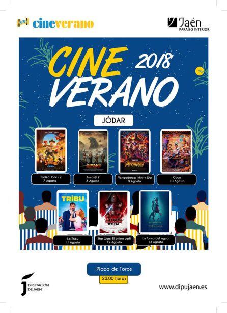 Cartel anunciador del ciclo en Jódar