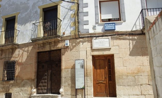 Casa natal de Fermín Caballero en Barajas de Melo.