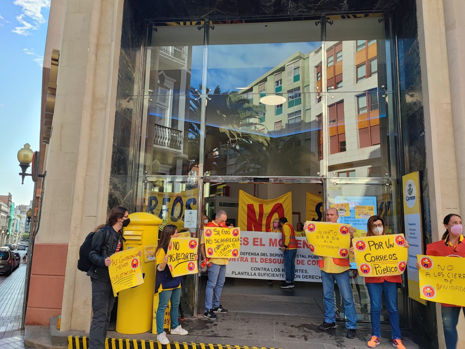 Correos concentración