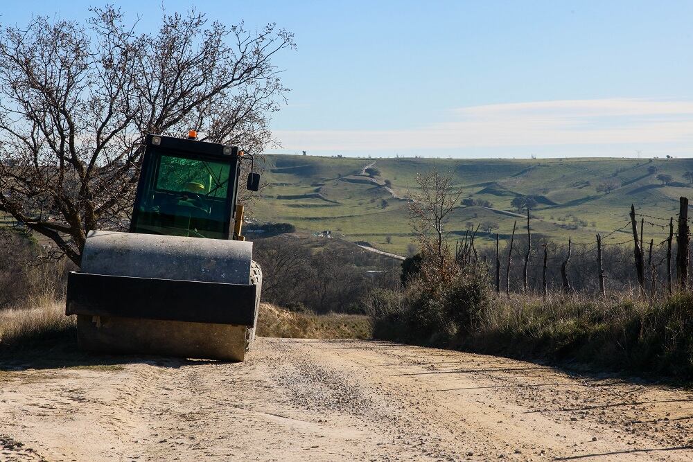 Obras de mejora de los caminos rurales de Colmenar Viejo